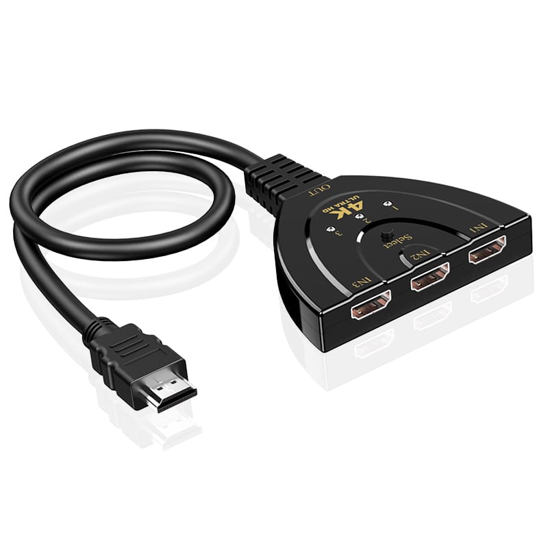 4k HDMI Switch 3 to 1