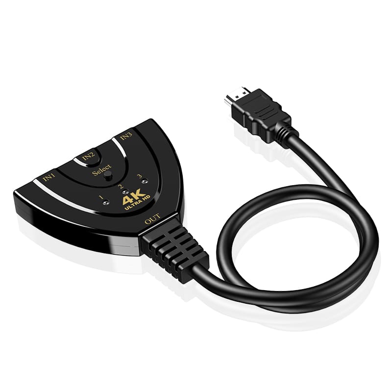 4k HDMI Switch 3 to 1