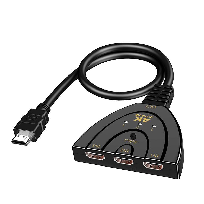 4k HDMI Switch 3 to 1