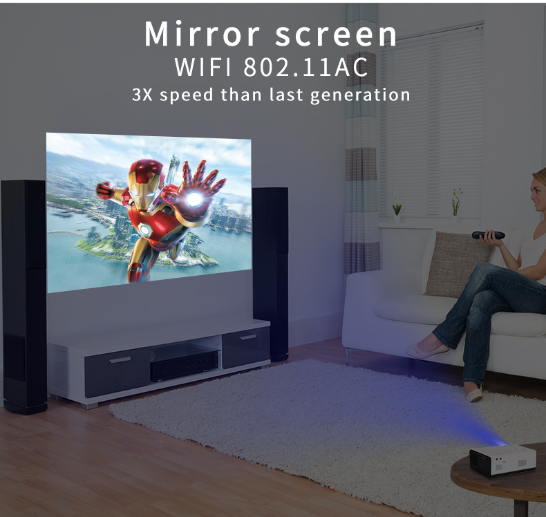 Hottest in Amazon  Android Home cinema Projector LP01