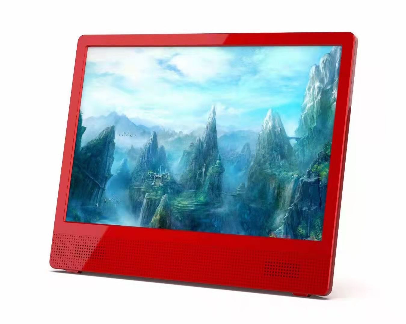 Portable smart TV 14inch support T2 and online search