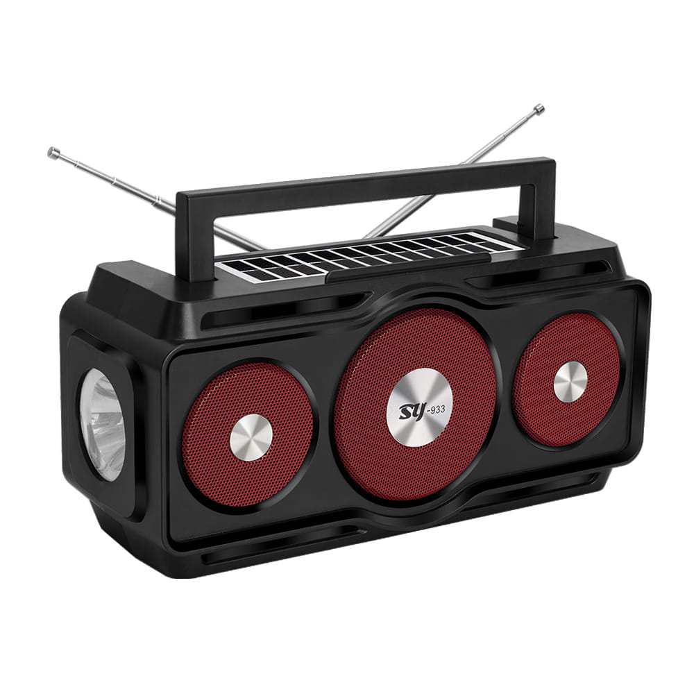 SYTA SY-933 Solar Bluetooth 5.1 Speaker 78W TF Card Speaker