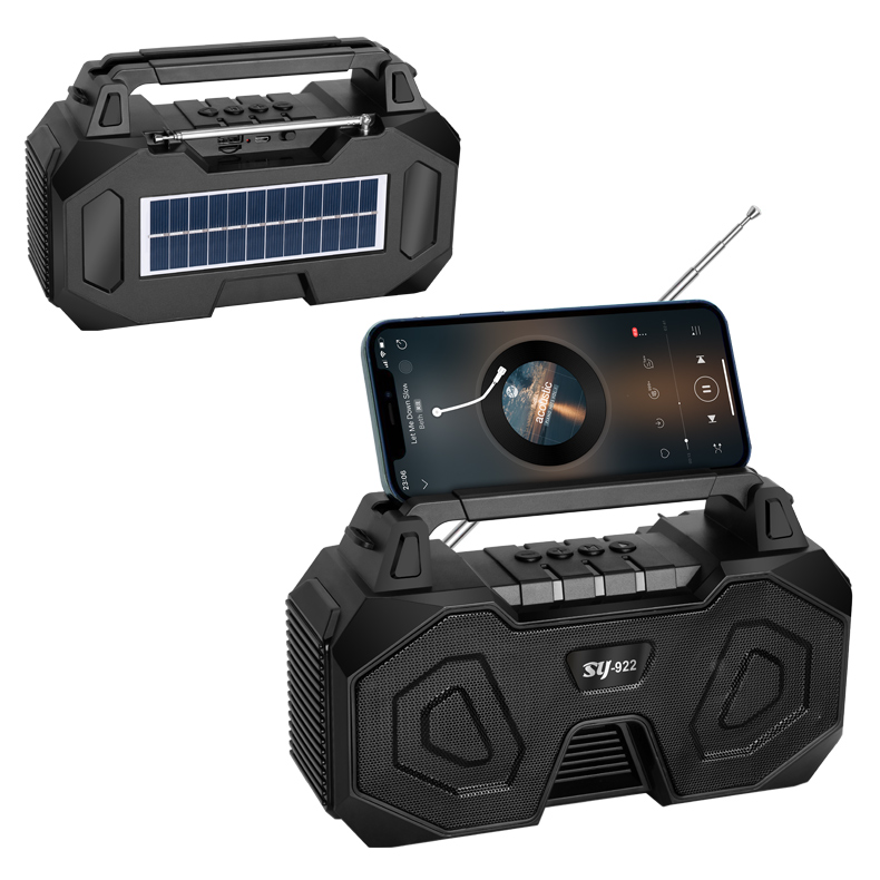 SYTA SY-922 Bluetooth and Solar Speaker 78W TF Card Speaker