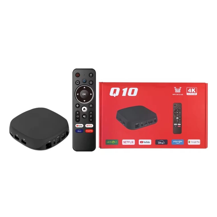 SYTA New Android Tv Box Q10 Android 12 Quad Core H613 4+32GB 4K Smart Tv Box