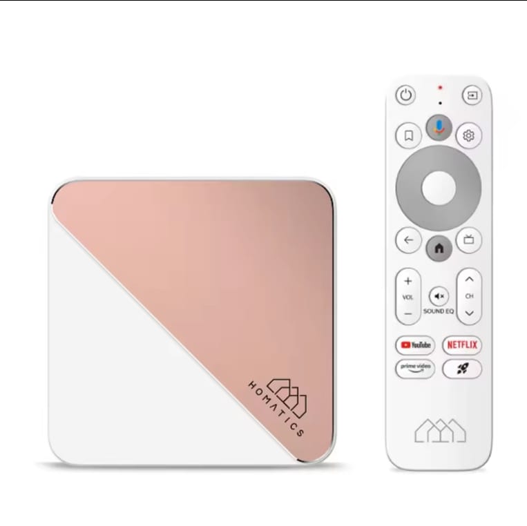 SYTA New Homatics Box R Plus TV Box 4K Android 11 with Netfix Google Certified Amlogic S905X4 Dual Wifi6 ATV Box 4+32GB