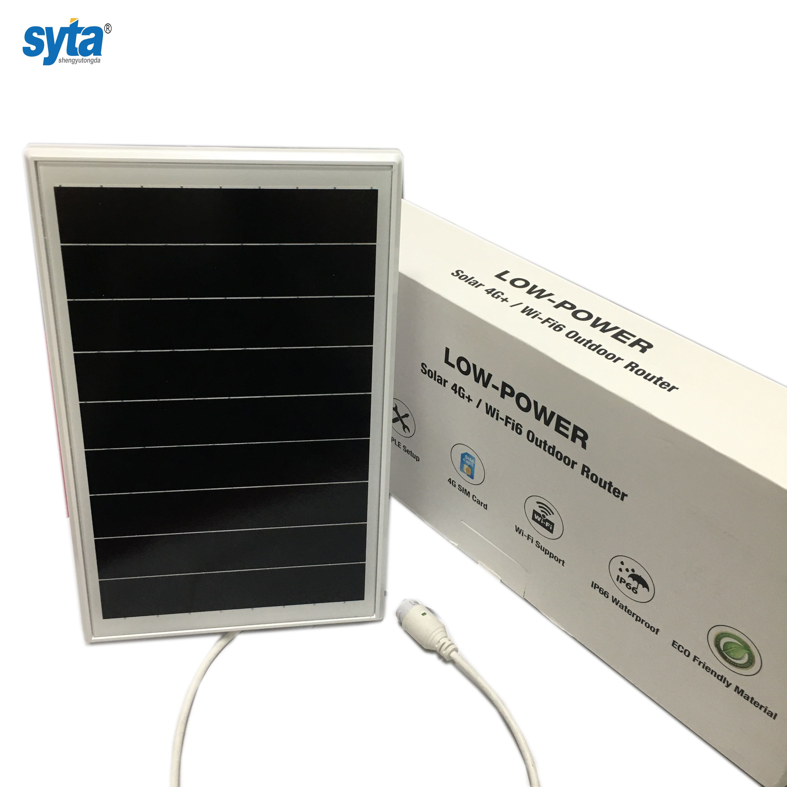 SYTA New OEM/ODM 150Mbps Wireless Solar Outdoor Router 2.4G Support 4G Sim Card