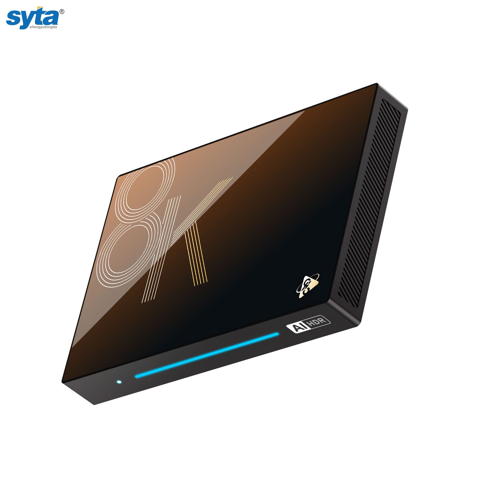 SYTA New 8K TV Decoder H96max AI HDR Android 14 RK3576 Dual Wifi6 Smart Tv Box