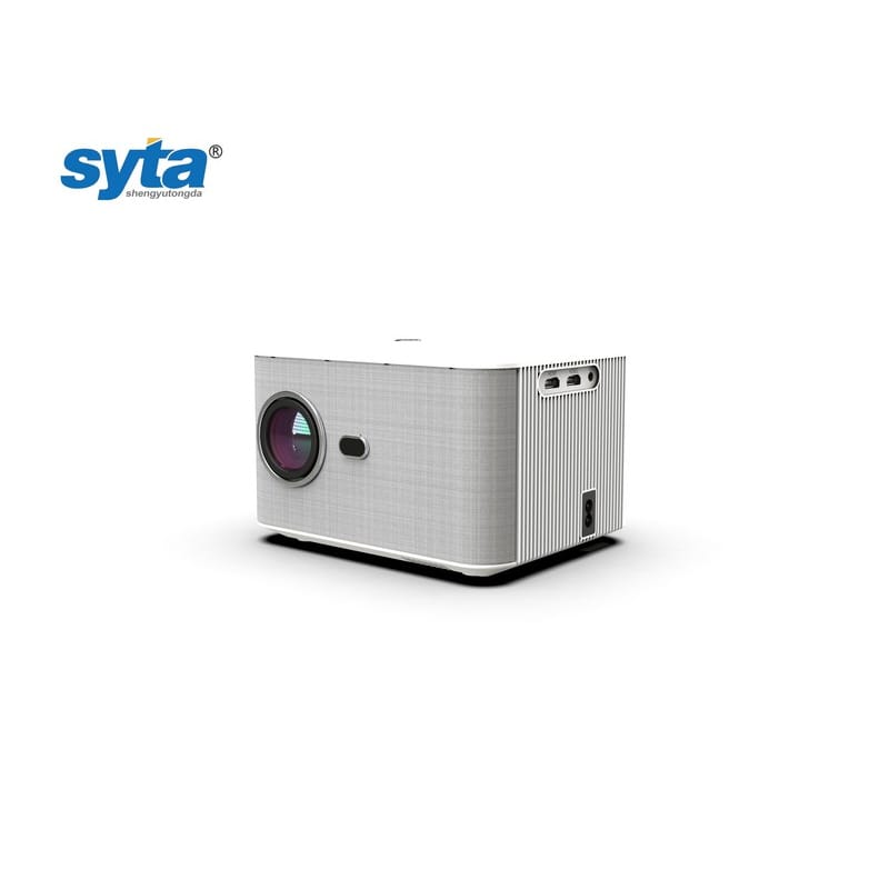 SYTA New Arrival Mini Portable Projector SY350 Hisilicon 352 Chip Android9 400Ansi Lumens Home Theater Projector with Auto Focus