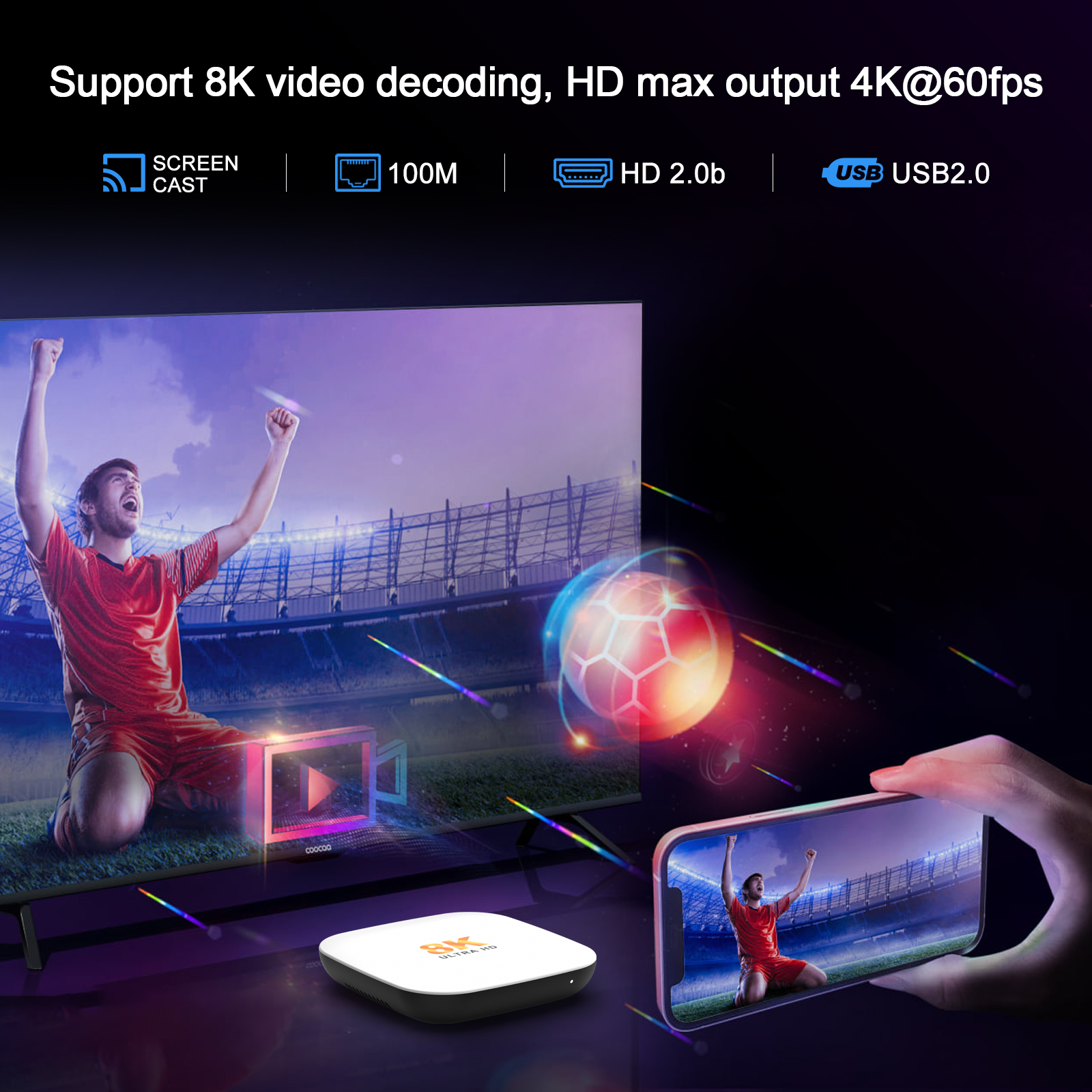 SYTA New TV Decoder H96Max M2 Plus RK3528 Set-Top Box Dual Wifi6 BT5.4 ...