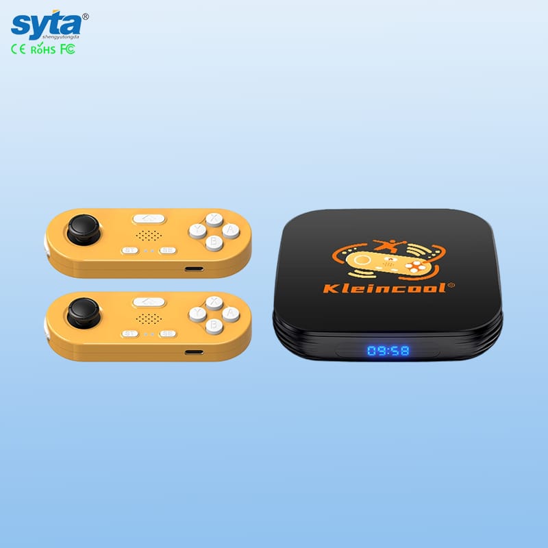 SYTA New Game TV Box Kleincool X8 Dual Wifi BT H618 4GB64G Android 12 System Quad Core 4K TV Box &Game Console