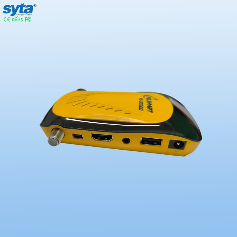 SYTA Hot Stock TV Decoder Felsmart FS-S3000 DVB-S2 H.265 Hevc Satellite Receiver the Same Function with Kingbox