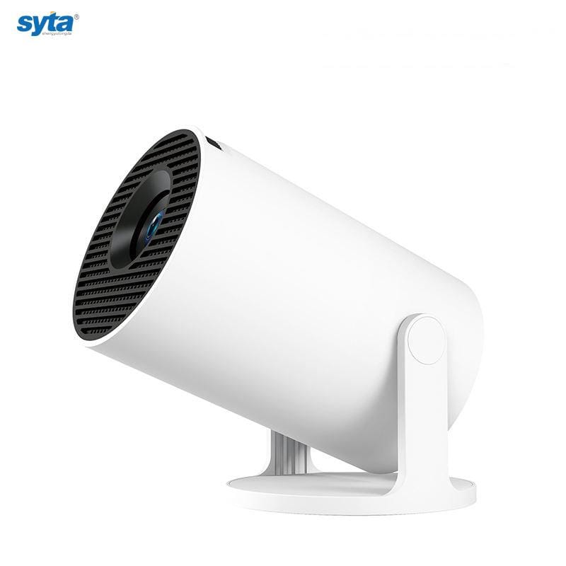 SYTA HY300 Pro + Portable Projector Home Theater 170 Ansi Video Projecteur Android 11 Wifi Home Mini Projector 