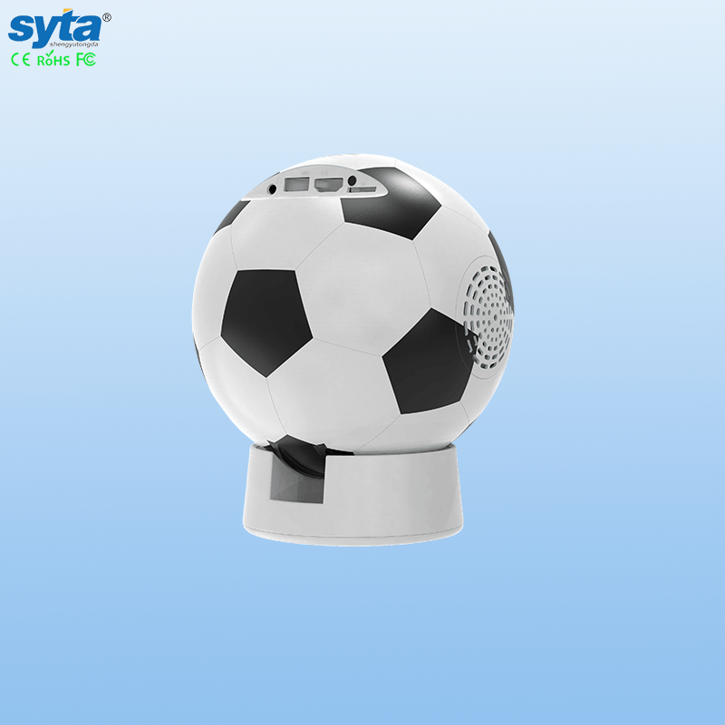 SYTA New Mini Portable Projector SYQ8 Android 11 OS 170ansi Lumens Dual Wifi6 BT 5.0 Football Projector 
