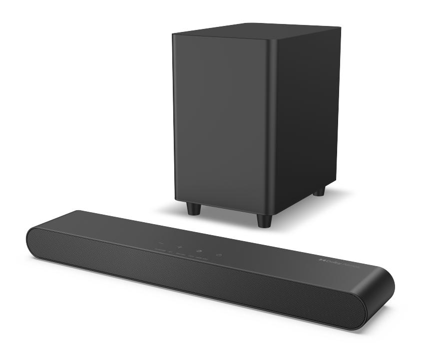 SYTA Soundbar SL4100 3D Subwoofer 2.1 Channels Home Theater System with Dolby Atmos Made of ABS Plastic