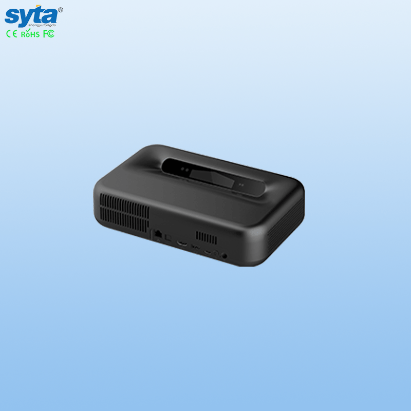 SYTA Portable DLP Projector SYDLP08 Ultra Short Throw RGB Laser Projector Commercial Activities Transparent Screen 3D Hologram