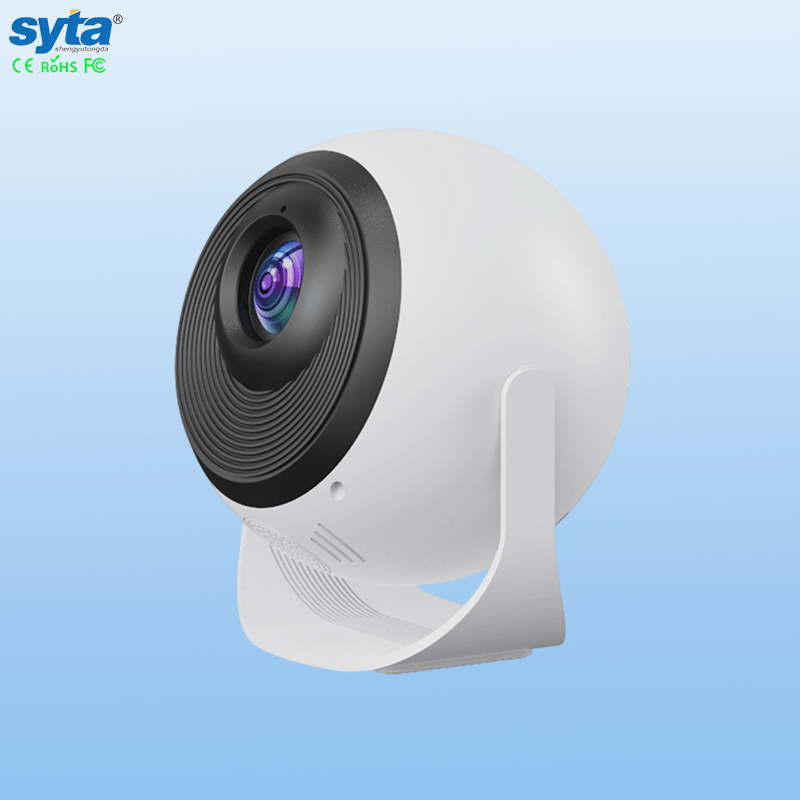 SYTA SY800 Short Throw Mini Portable Projector 200ansi Lumens Android 13 Home Theater LCD Projector