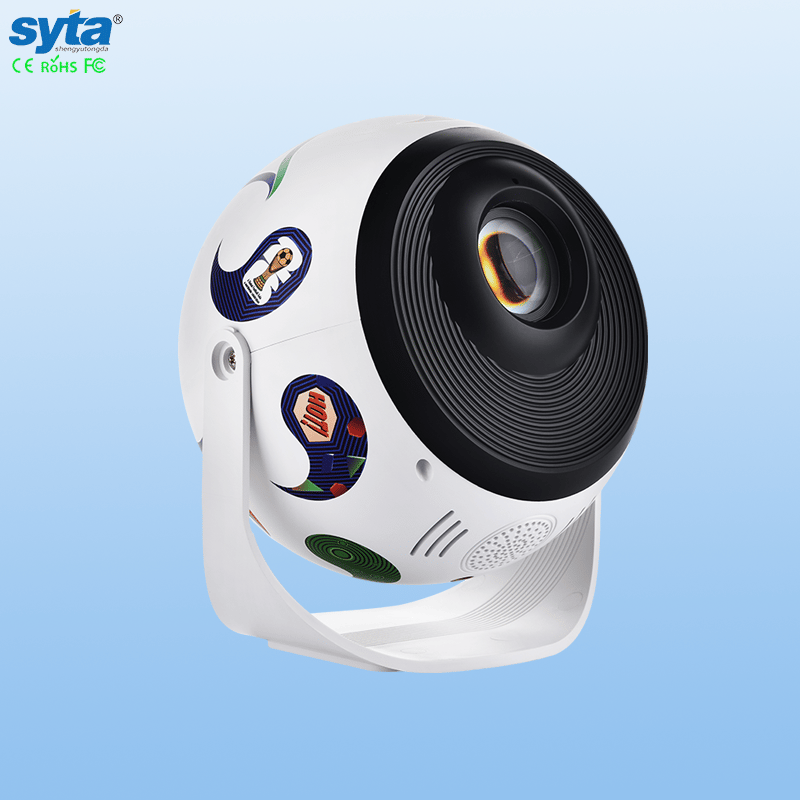 SYTA New Projector SY800 Plus Mini Portable Projector 200ansi Lumens Android 13 Home Theater LCD Smart Projector