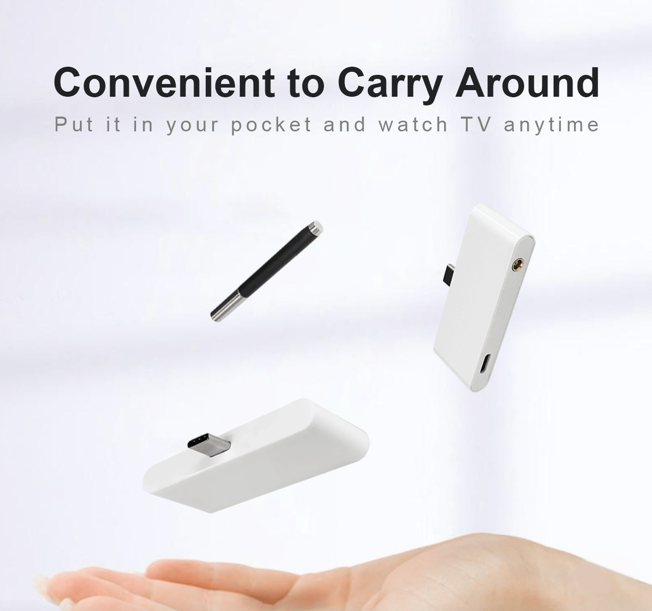 SYTA Portable DVB T2/ISDBT/ATSC1.0&3.0 TV Dongle Sony Chipset HD and Stable for Android Smart Phone and Tablet
