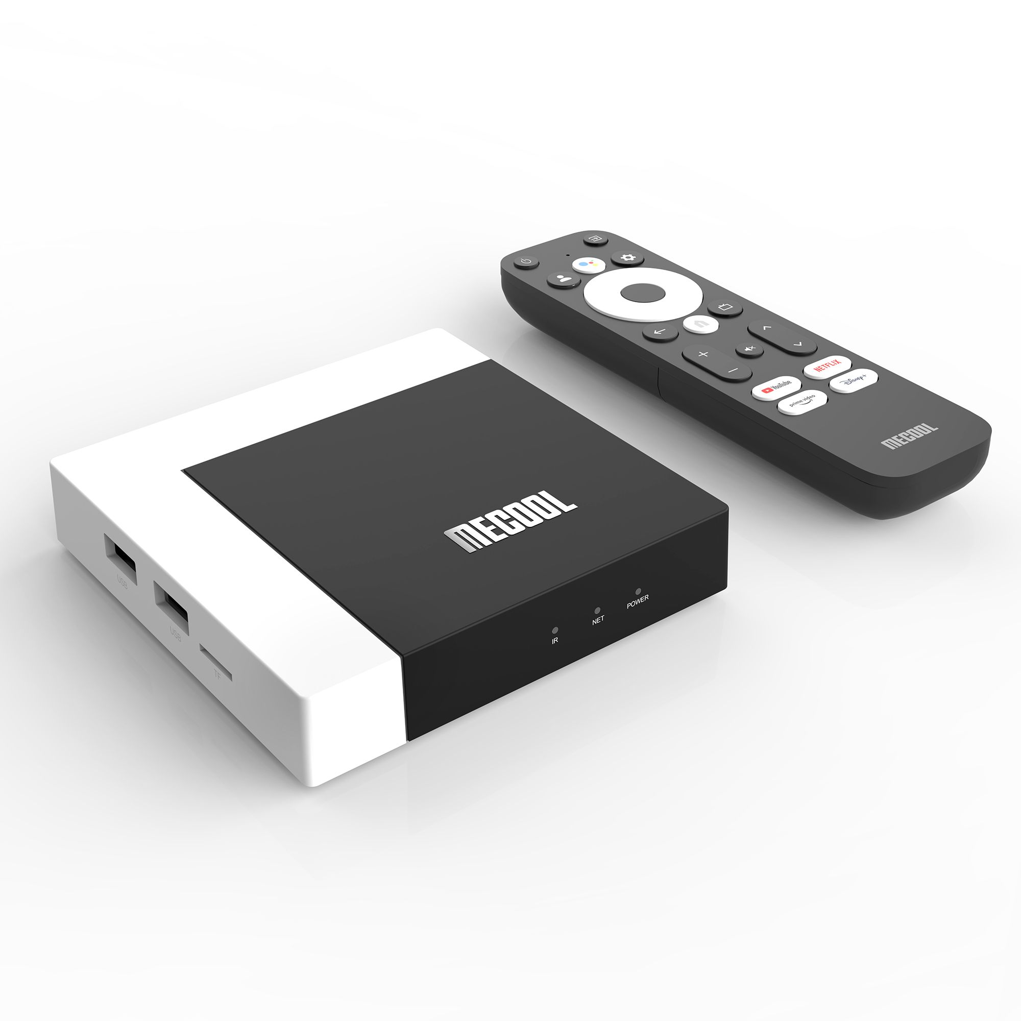 SYTA Mecool KM7 PLUS 4K Android 11 Amlogic S905Y4 Quad Core Set Top Box Dual Band WiFi BT5.0 2/16GB Google TV Box