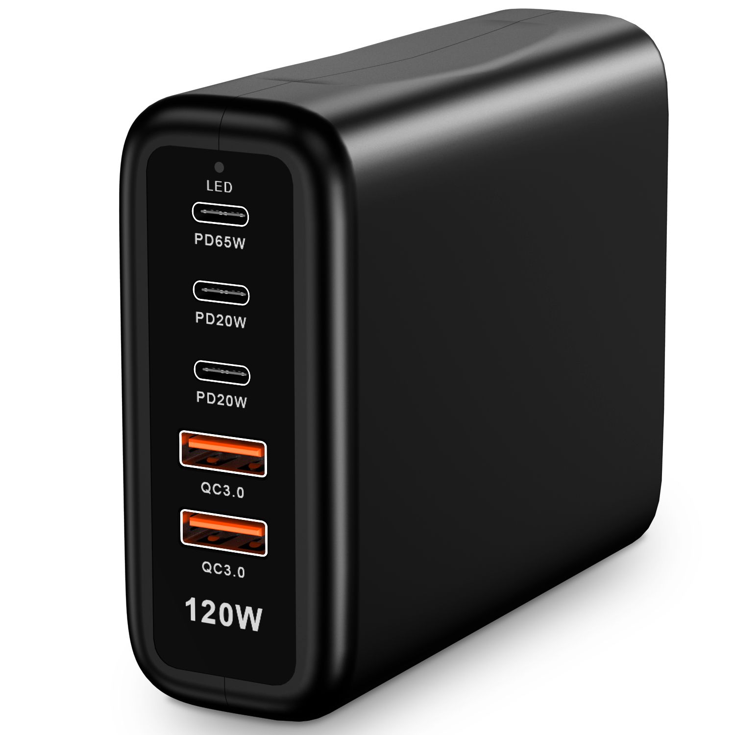 SYTA NEW 120W Charger for Laptops and Phones Support USB3.0 and Type C Charging Cable