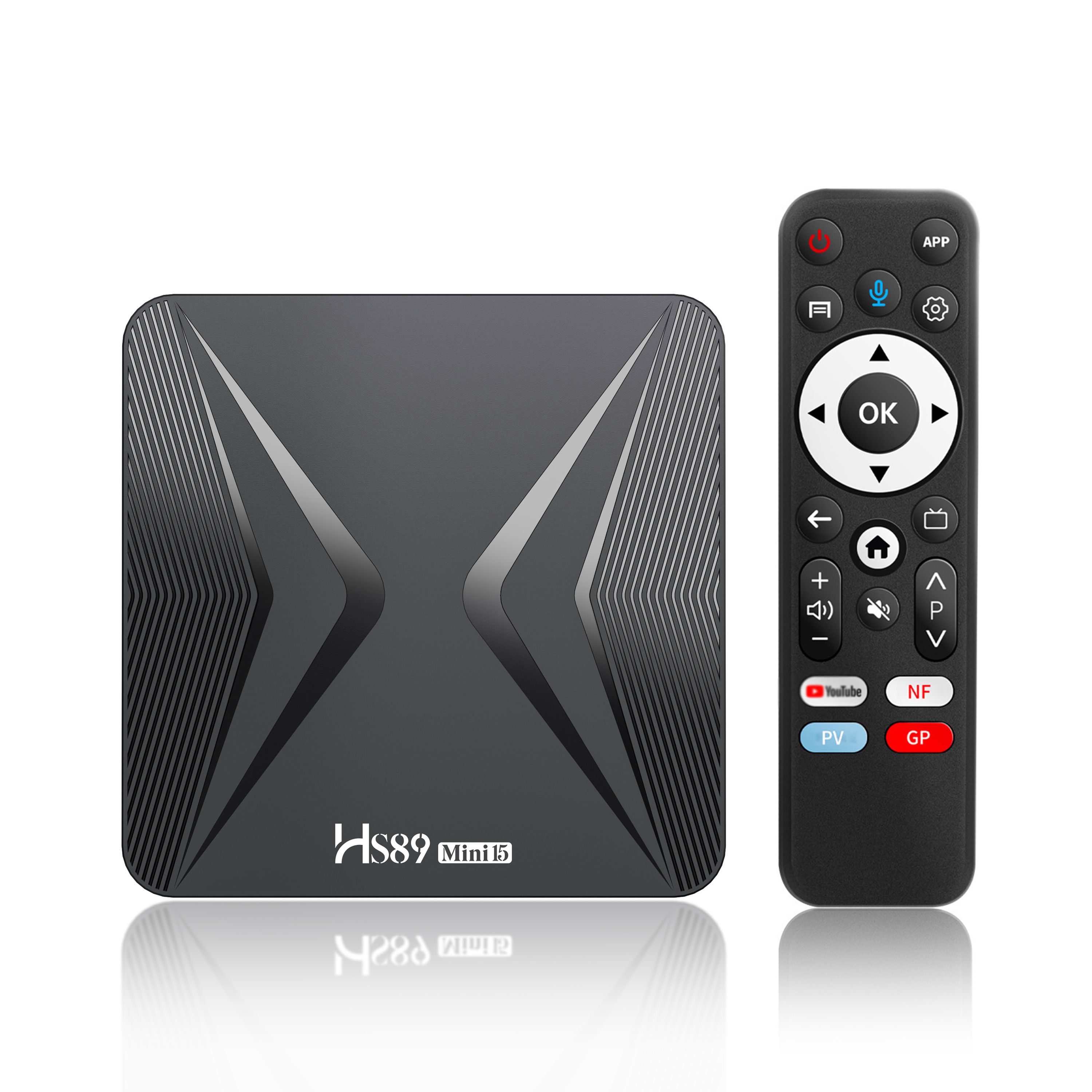 SYTA New Arrival HS89 MINI 15 Android 14 RK3539 Dual Wifi6 BT5.4 Smart Tv Box High Performance Android TV Box