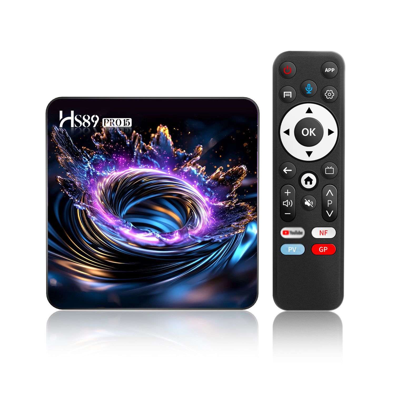 SYTA New HS89 Pro 15 Android Tv Box RK3539 Dual Wifi6 BT 5.4 Android 14 Smart Tv Box