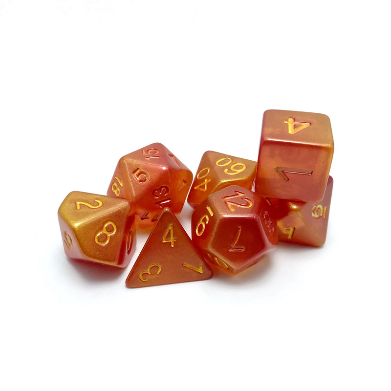 Orange-Red Iridescent