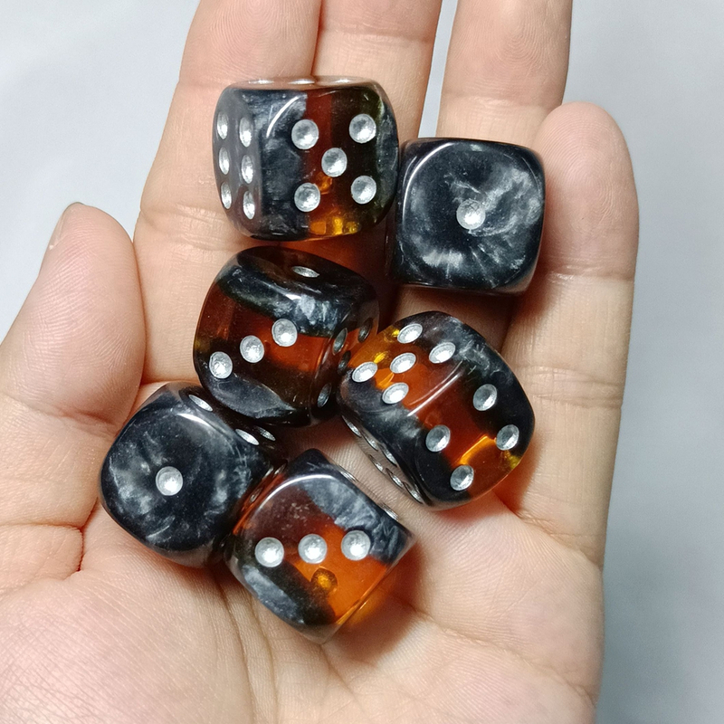 Pearl Black with Orange Layer