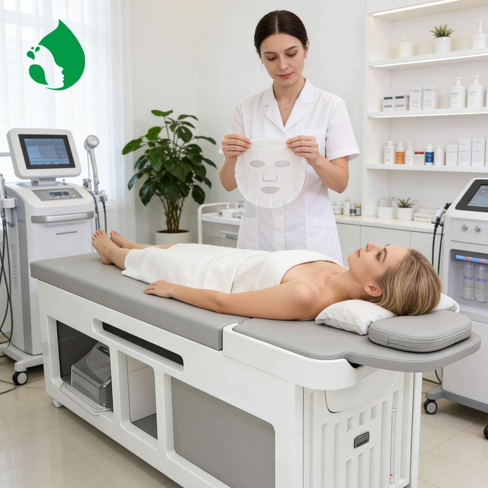 YIMEI Newest Movable Head Spa Shampoo Bed for Beauty Salons & Barber Shops No Need to Connect with Water Pipe Head Spa Bed