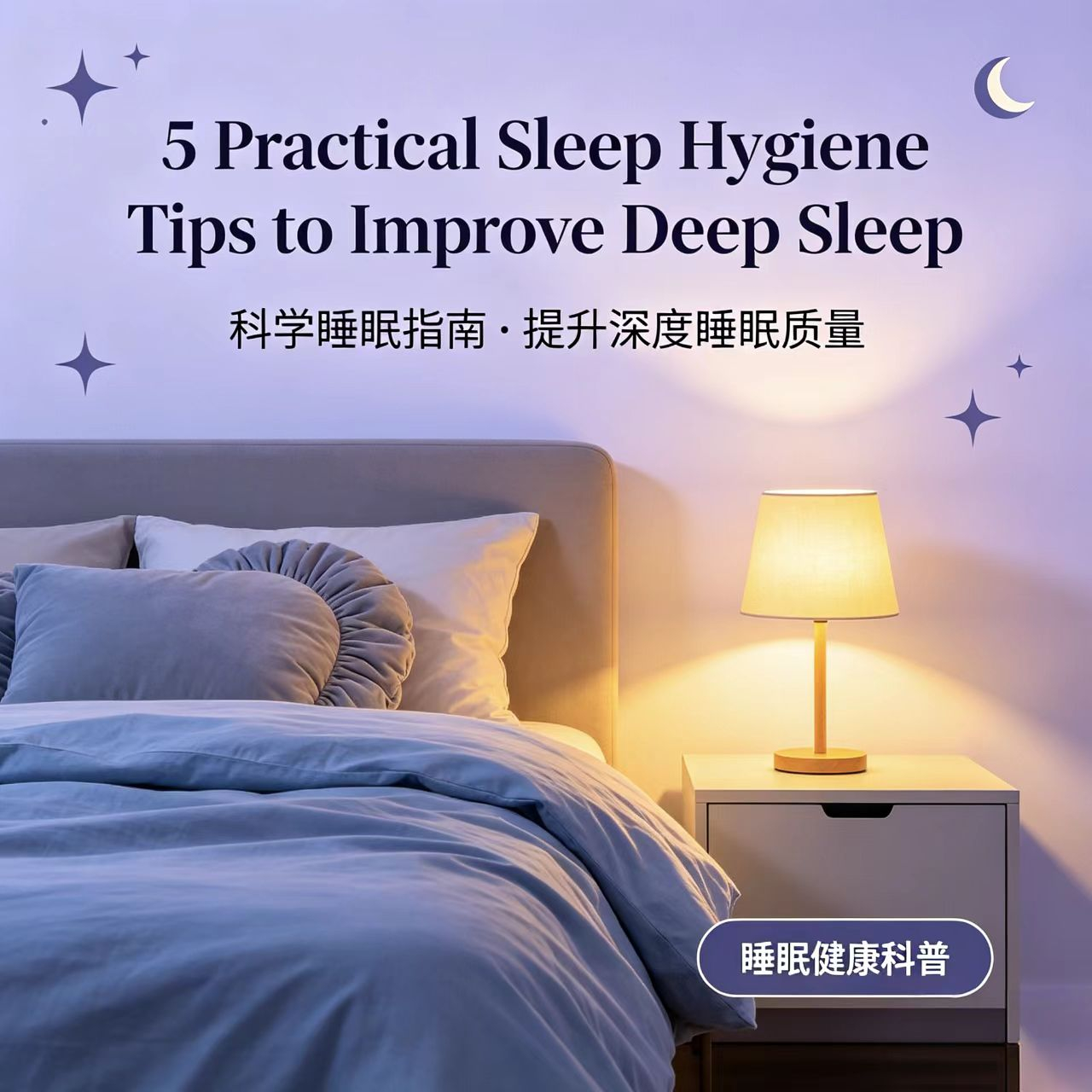 5 Practical Sleep Hygiene Tips to Improve Deep Sleep