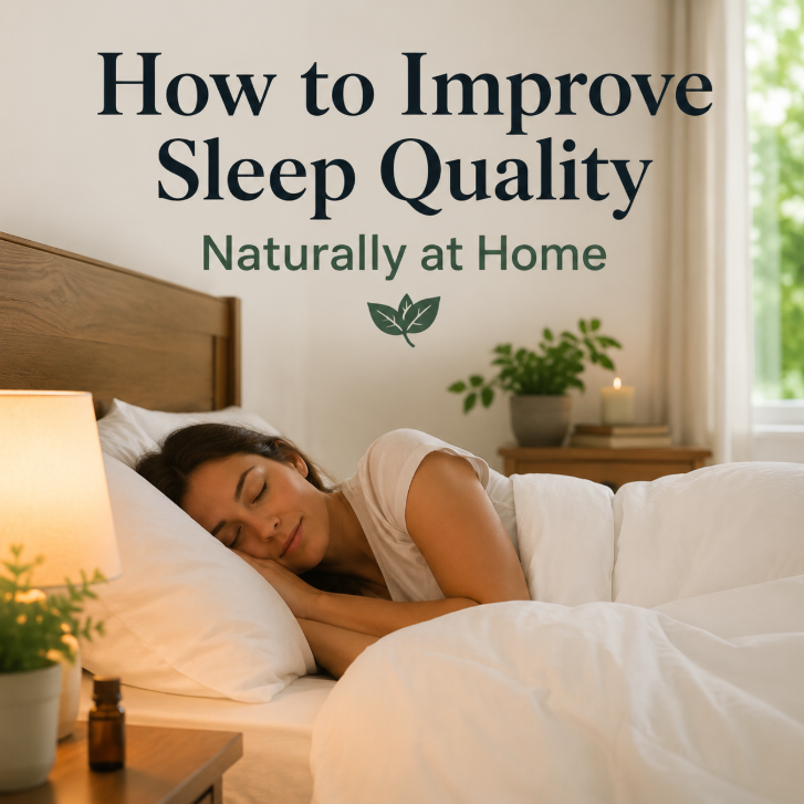 How to Improve Sleep Quality Naturally at Home