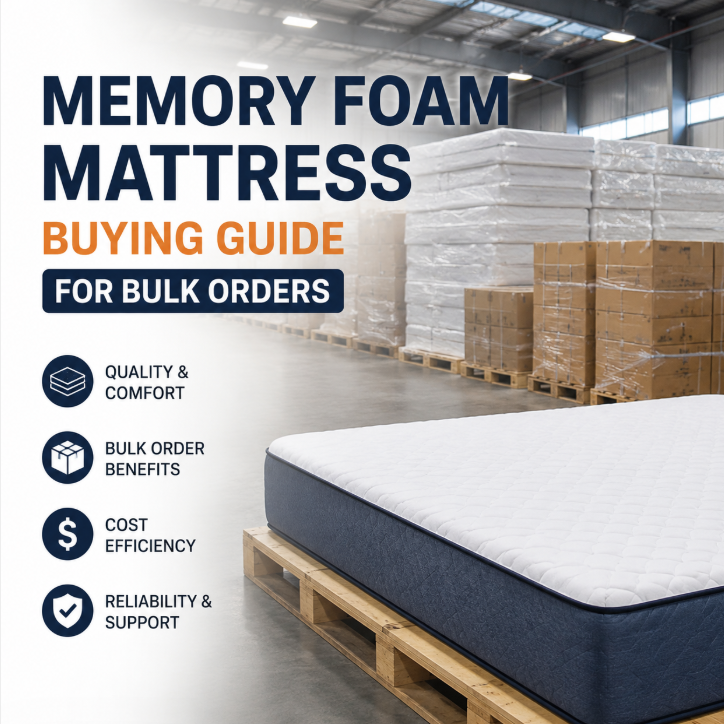 Memory Foam Mattress Buying Guide for Bulk Orders