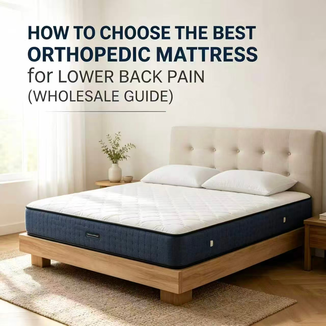 How to Choose the Best Orthopedic Mattress for Lower Back Pain (Wholesale Guide)
