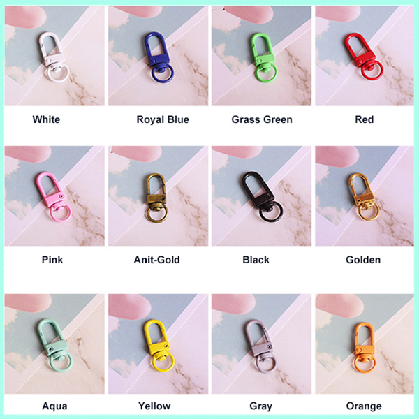 D-shaped Keychain Accessories