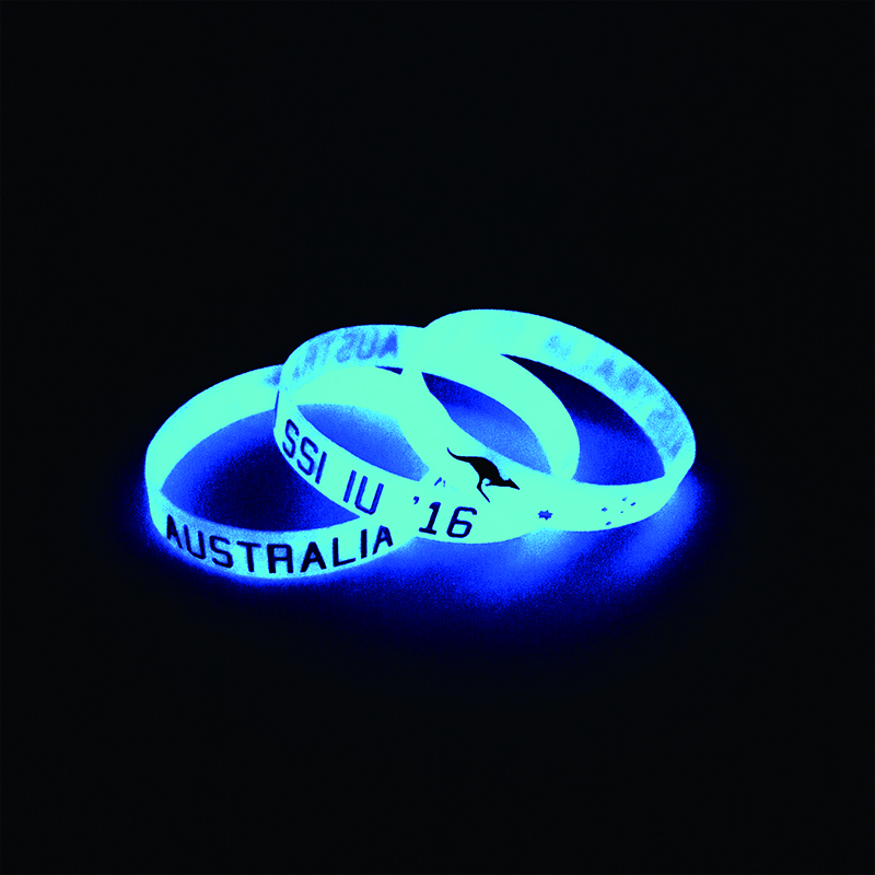 Custom Silicone Bracelet-Glow In The Dark