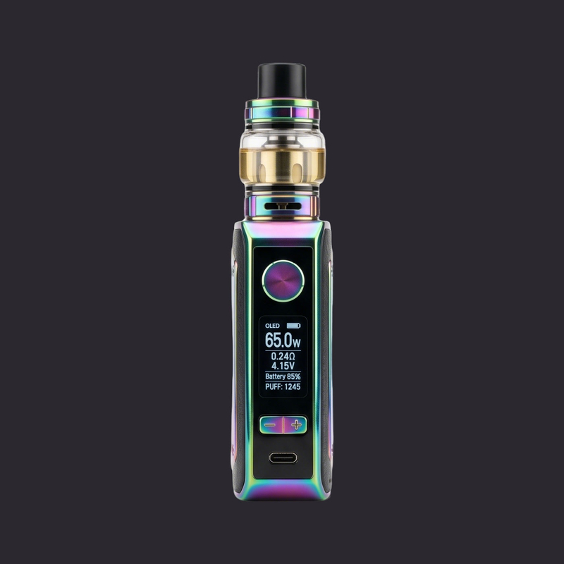 Rainbow Colorful Box Mod Vape Kit