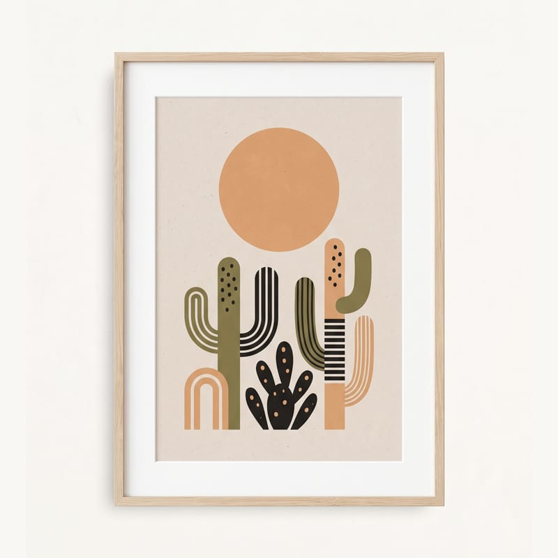 Sun‑Kissed Cactus