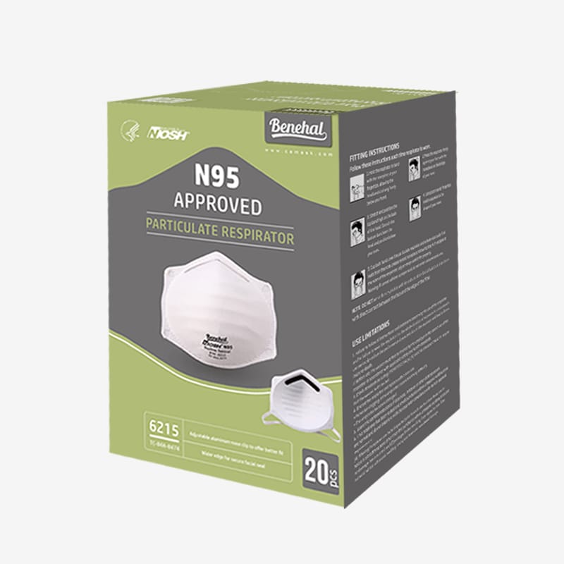 6215 N95 PARTICULATE RESPIRATOR ANTI DUST