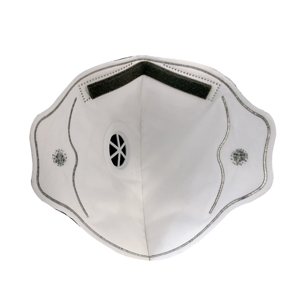 P385 P95 Flat Fold Mask With Valve and Active Carbon High affiliation