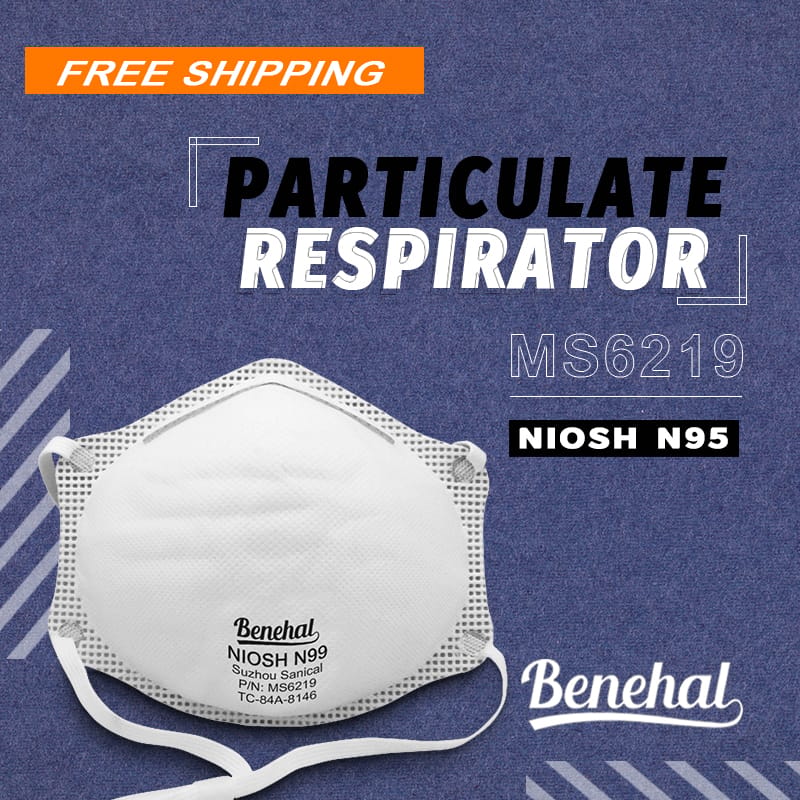 MS6219 N99 PARTICULATE RESPIRATOR HIGH QUALITY COMFORTABLE