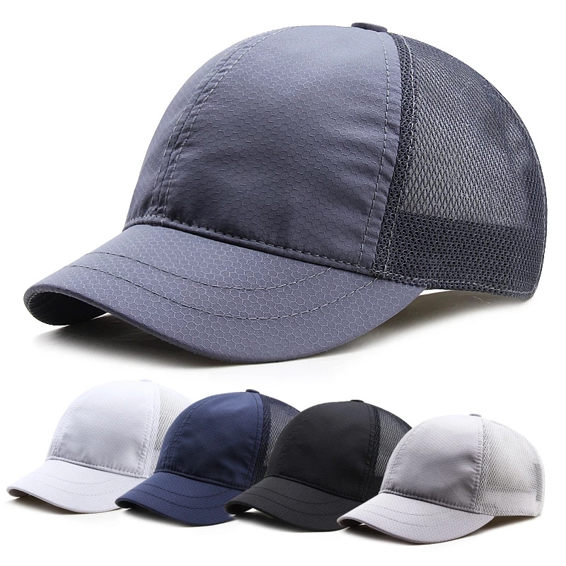Unipin Wholesale New Short Brim Snapback Cap Cotton Baseball Caps For Men Women Hip Hop Breathable Dad Mesh Hats Fashion Hat Trucker