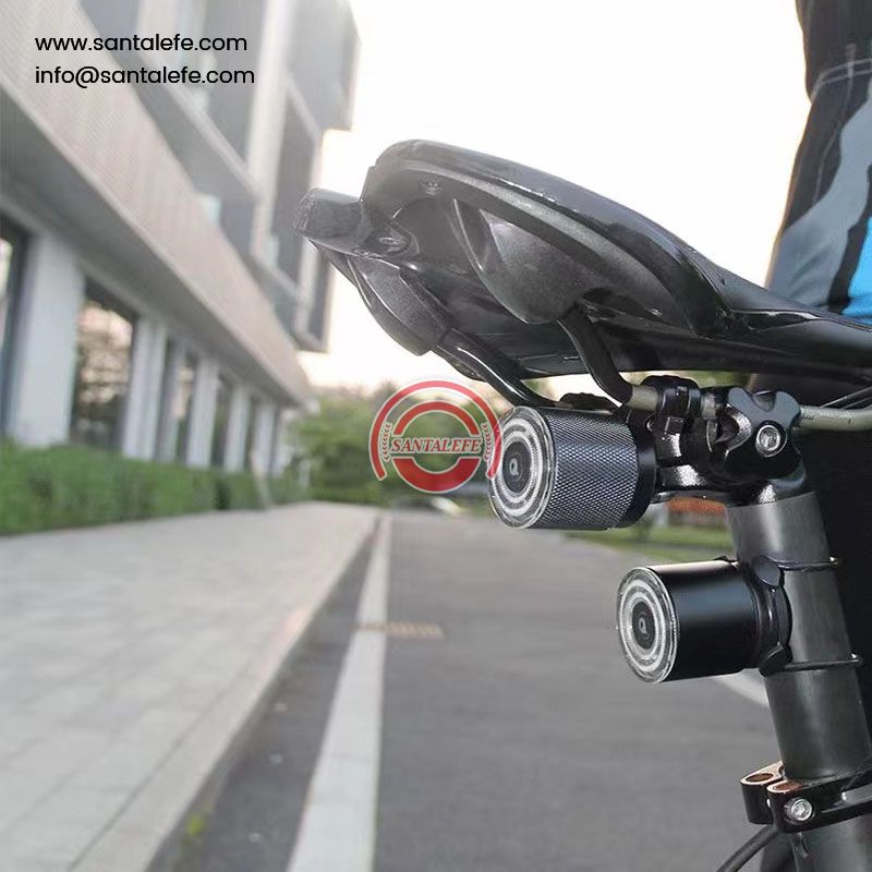 Bicycle colorful smart tail light