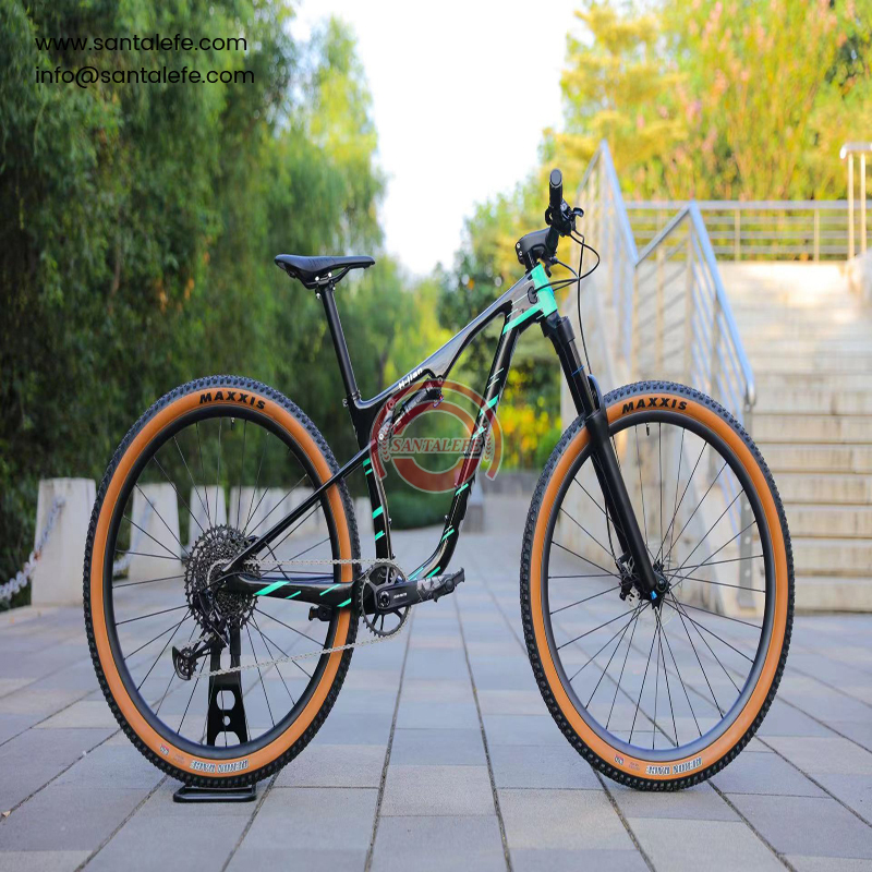 29 inch carbon fiber soft tail mountain bike