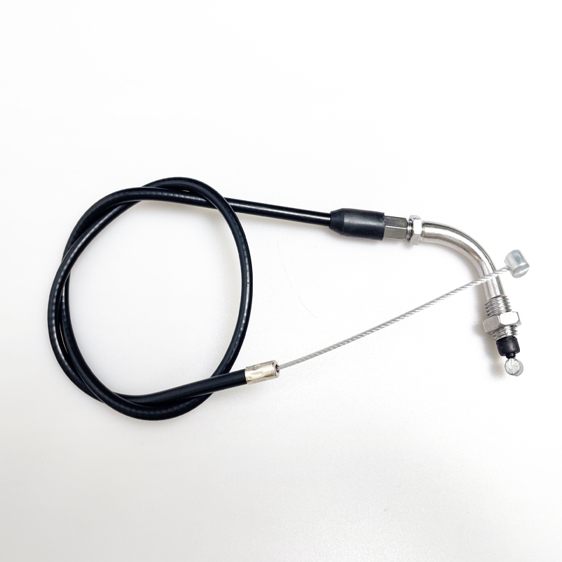 Electric vehicle modified handlebar central control cable accelerator