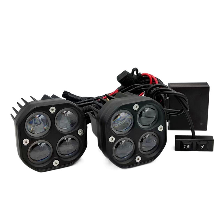 Bi-color LED car lights