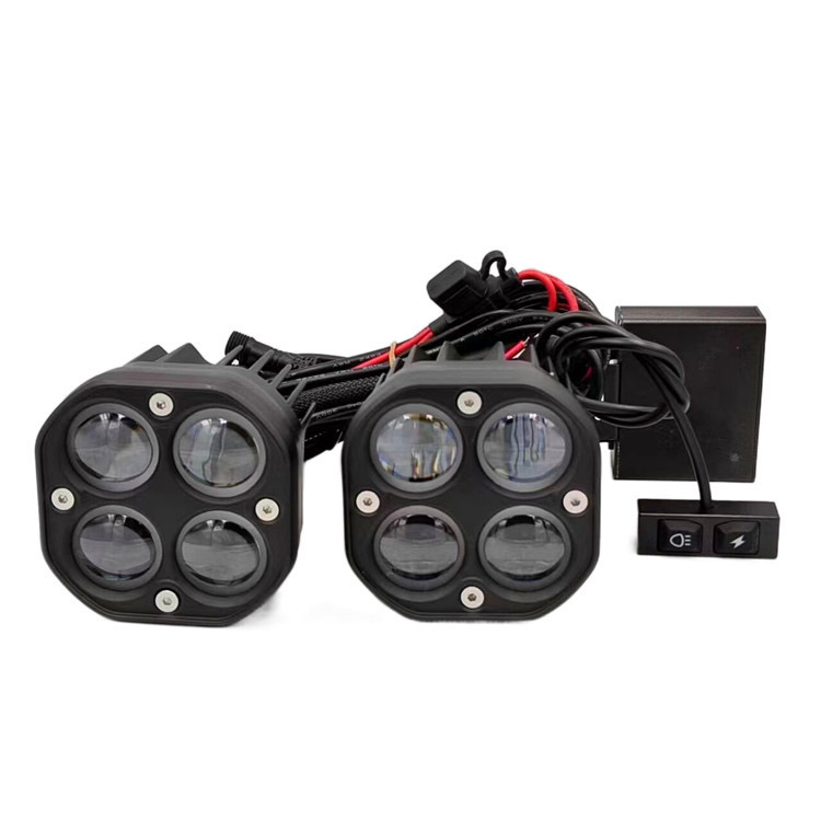 Bi-color LED car lights