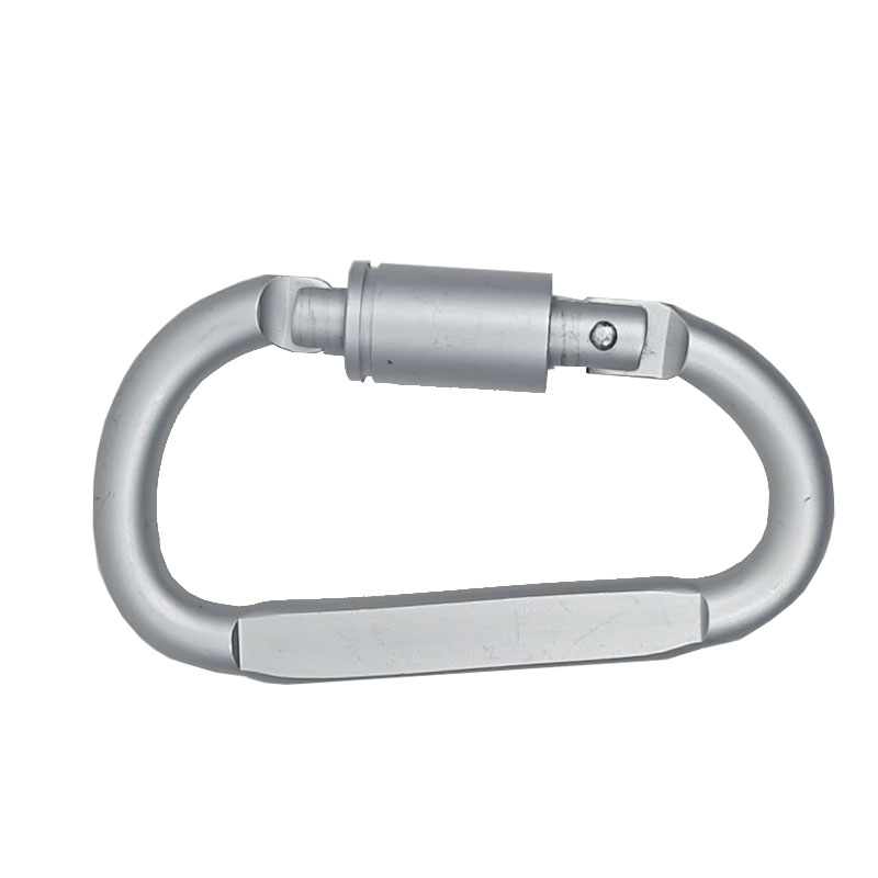 D - shaped carabiner