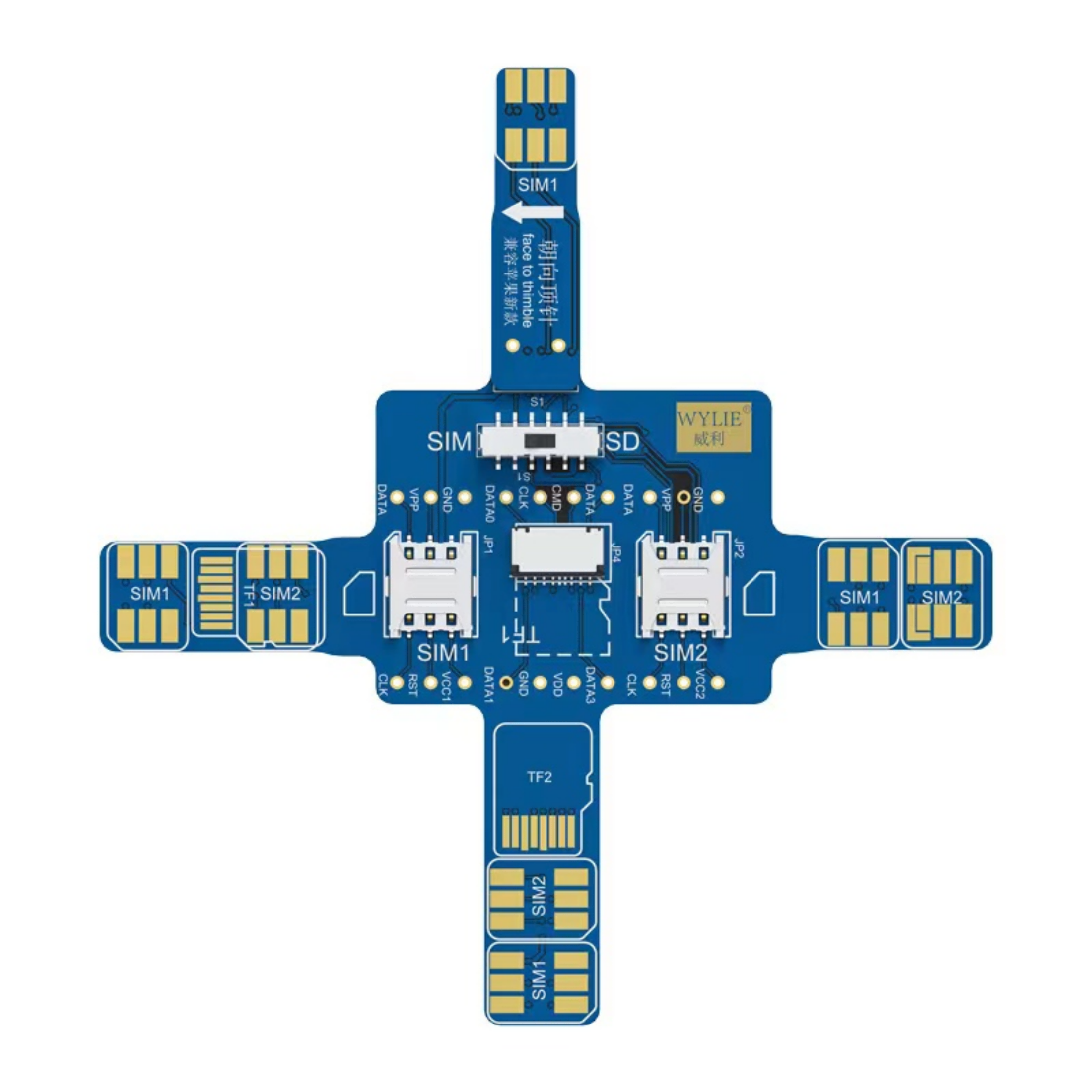 2-275:智能手机通用测试板Universal testboard for smartphones