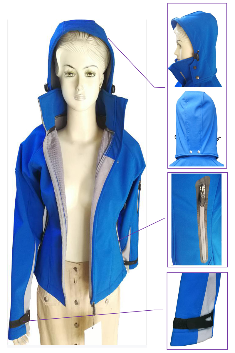 Premium Softshell Jacket for Women with Windproof,Waterproof,Breathable and Warmth