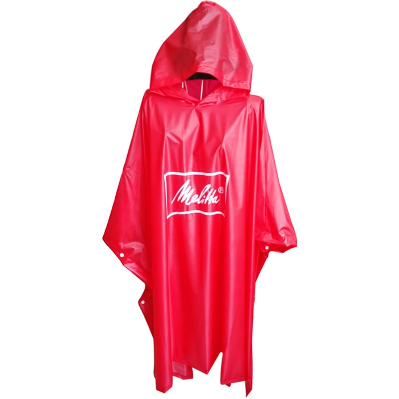 PVC Rain Poncho with 100% Waterproof